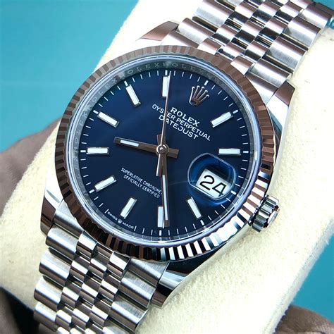 rolex datejust maritime blue dial|rolex datejust blue for sale.